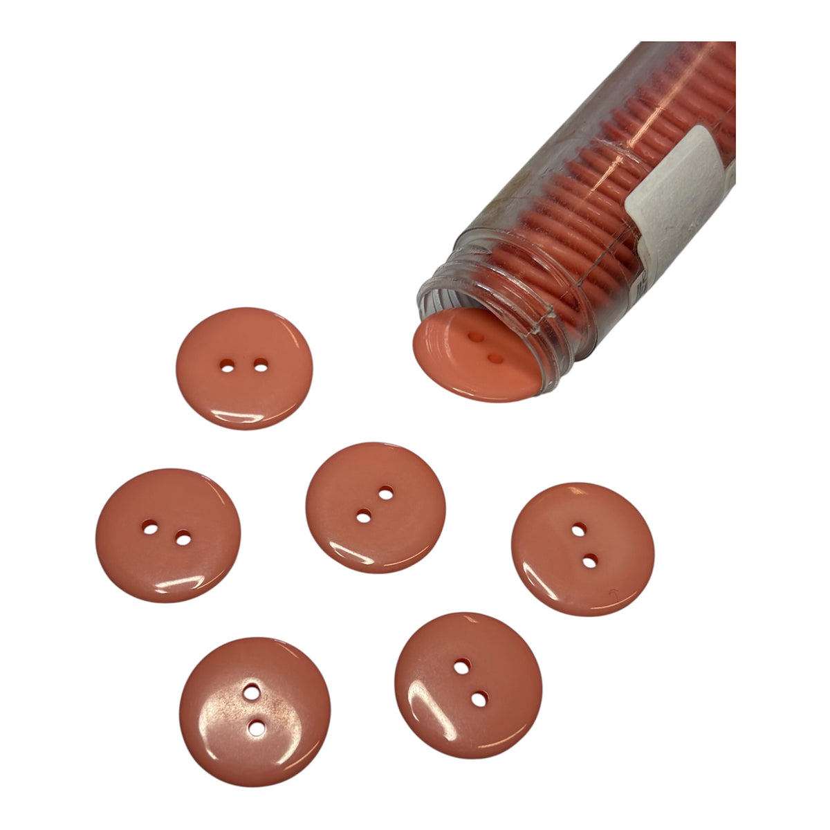 21mm Plain Smartie Button (Various Colours)