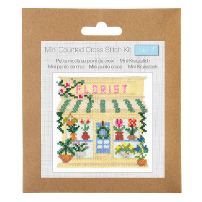 Trimits Mini Florist Counted Cross Stitch Kit