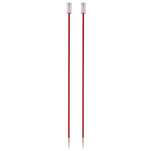 Knit Pro Single Ended Knitting Pins - Zing 35cm (5.5mm & 6.0mm)