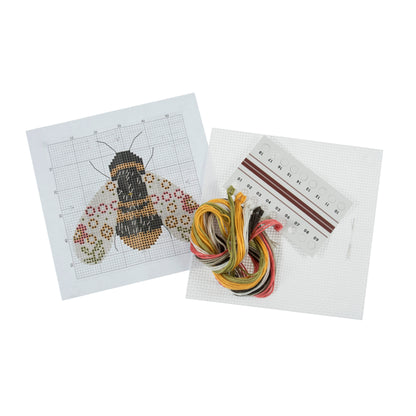 Trimits Counted Cross Stitch Kit Mini Bee