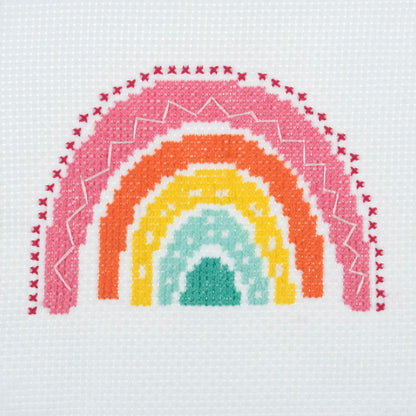 Trimits Counted Cross Stitch Kit Mini Rainbow