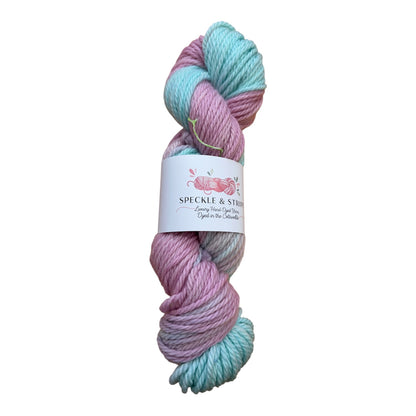Speckle and Stripe Luxury Hand Dyed Chunky Yarn 100g