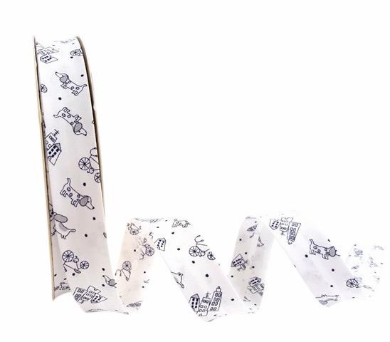 18mm Byesta Printed Bias Bindings 100% Cotton (Price per 25cm)