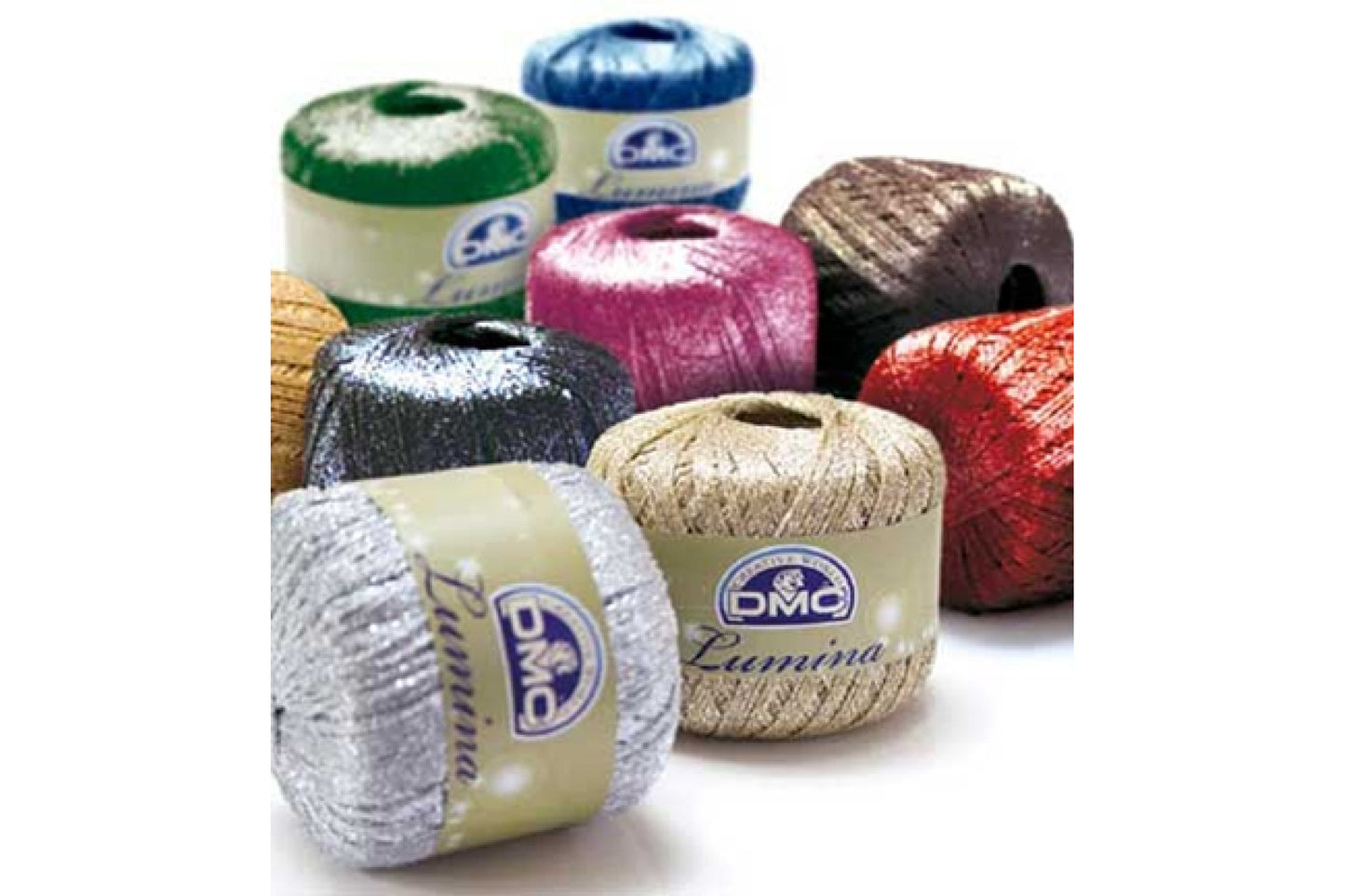 DMC Lumina Crochet Yarn (various colours)