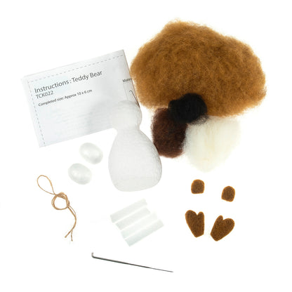Trimits Needle Felting Teddy Bear Kit