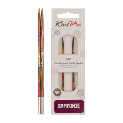 Knit Pro Symfonie 2 Circular Interchangeable Knitting Pins (Various Sizes)