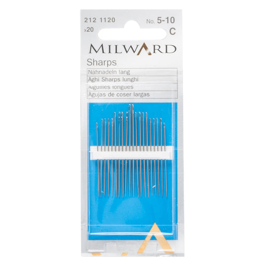 Milward Sharps No. 5-10 x 20