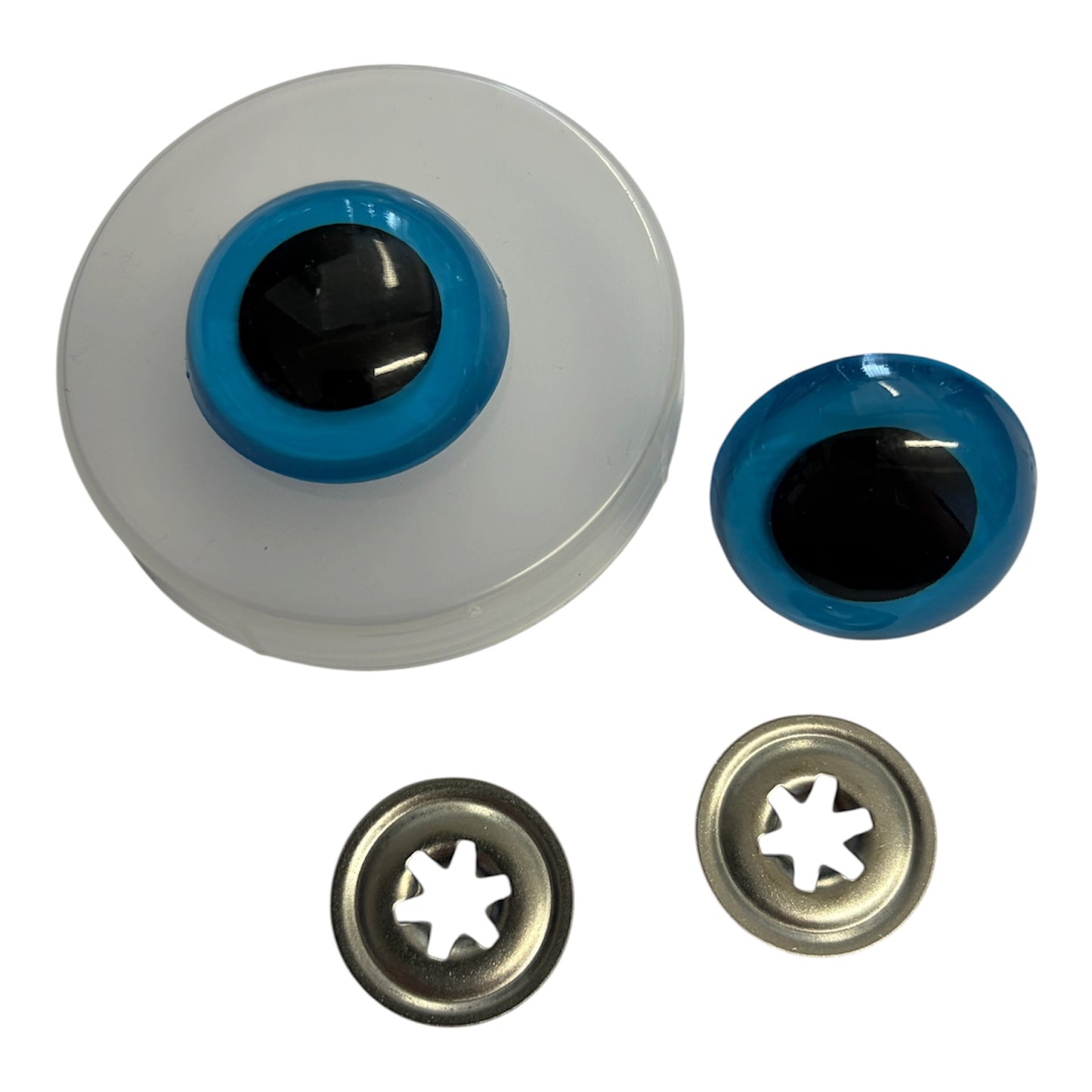 30mm Bright Blue Toy Safety Eye Pair