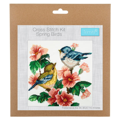 Trimits Counted Cross Stitch Kit Large Bird