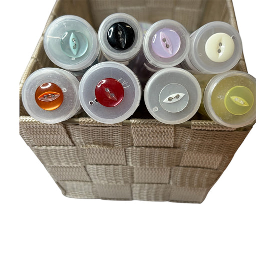 14mm Fish Eye Button (Various Colours)