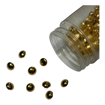 5mm Round Flat Small Shank Button (Various Colours)