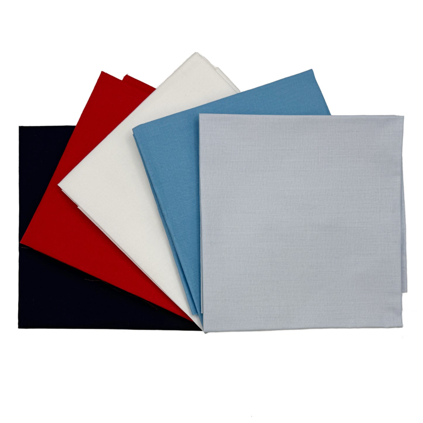 Pure Percale 100% Cotton Fat Quarter Bundles (various colours)