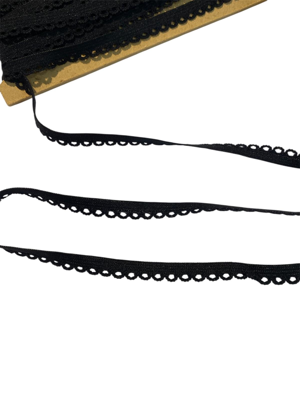 11mm Picot Edge Underwear Elastic - 4 Colours (Price per 25cm)