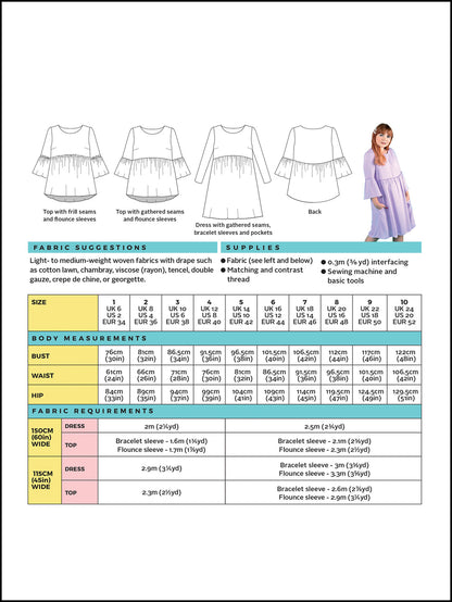 Tilly and the buttons Indigo Sewing Pattern