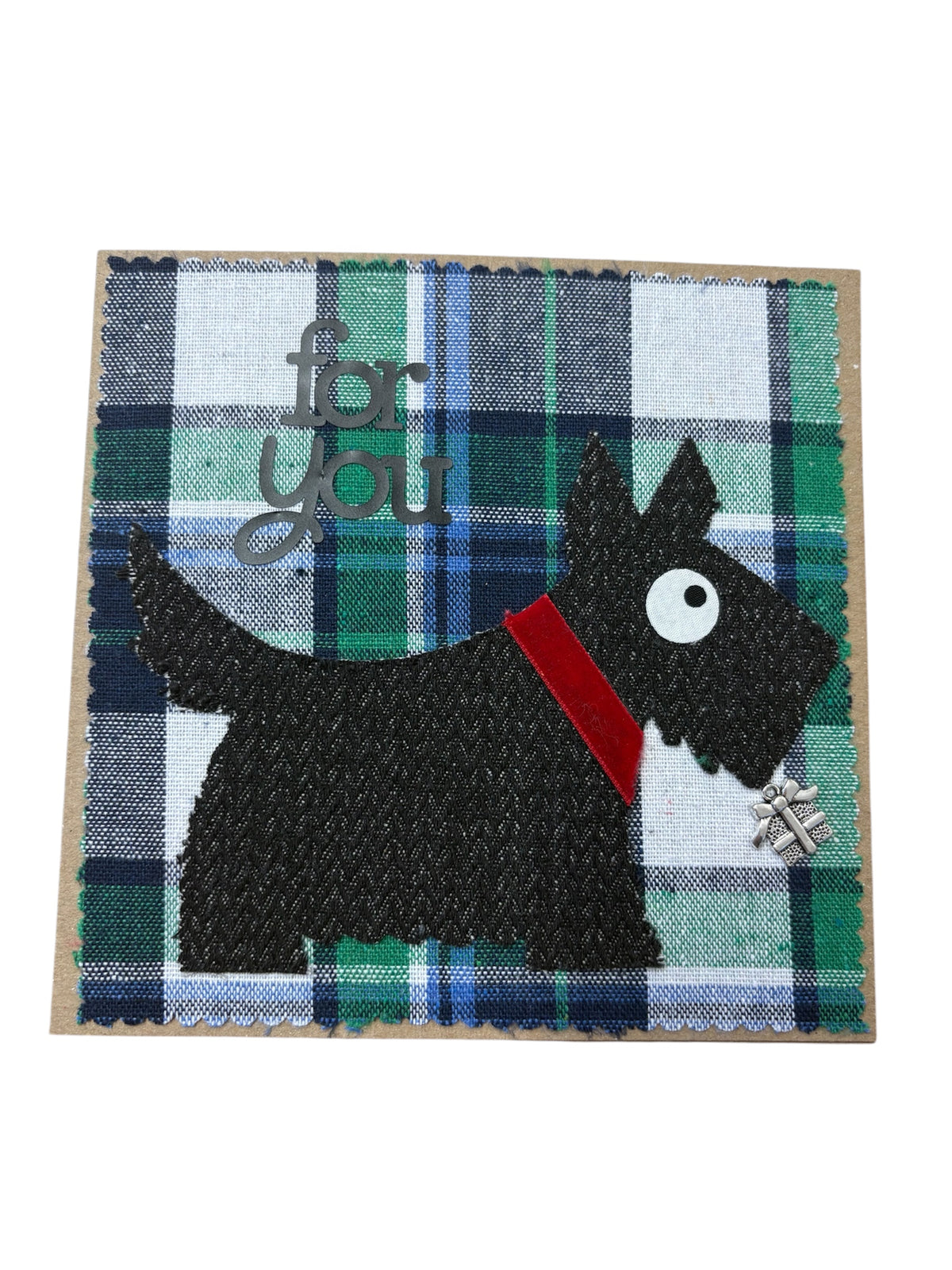 Rosie’s Crafts Scotty Dog Right Greetings Card