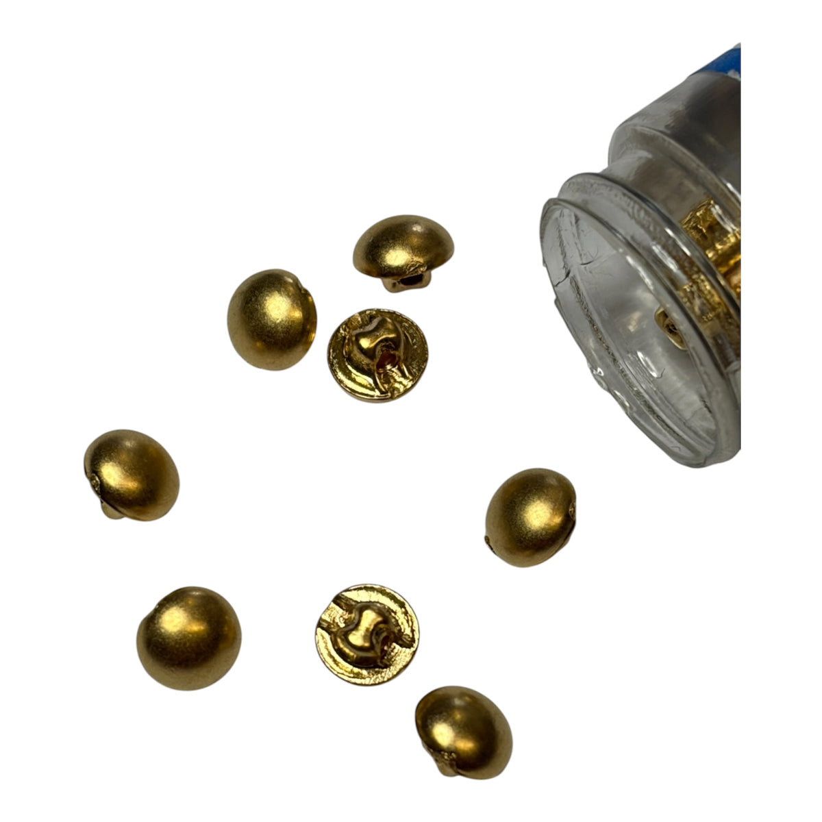 5mm Round Flat Small Shank Button (Various Colours)