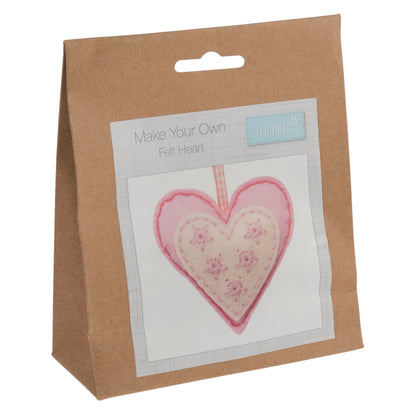 Trimits Felt Decoration Kit Heart