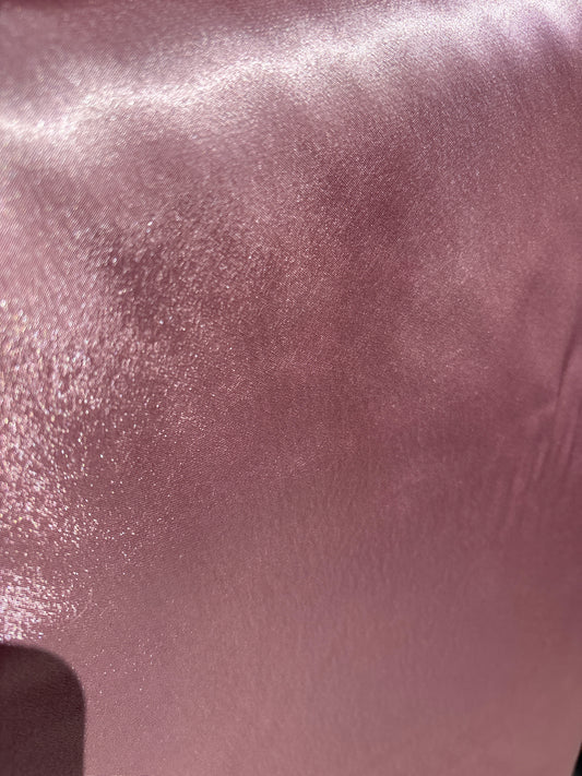 JB Pale Dusty Rose Satin Back Crepe (Price per 25cm)