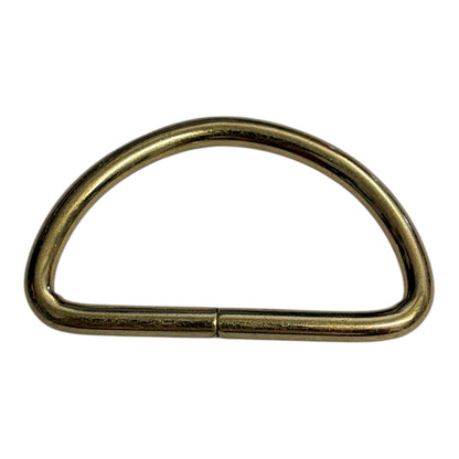 38mm Metal D Ring (Various Colours)