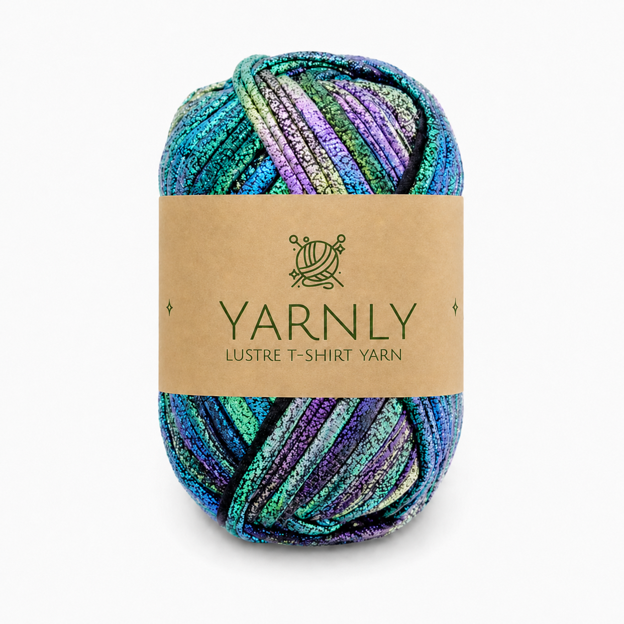Yarnly Lustre T- Shirt Yarn 100g (Various Colours)