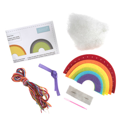 Trimits Felt Decoration Kit Rainbow