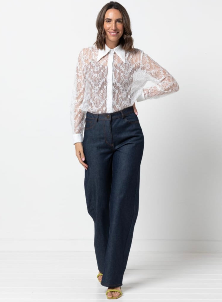 Clayton Woven Shirt Pack Pattern by Style Arc (Regular or Plus Size)