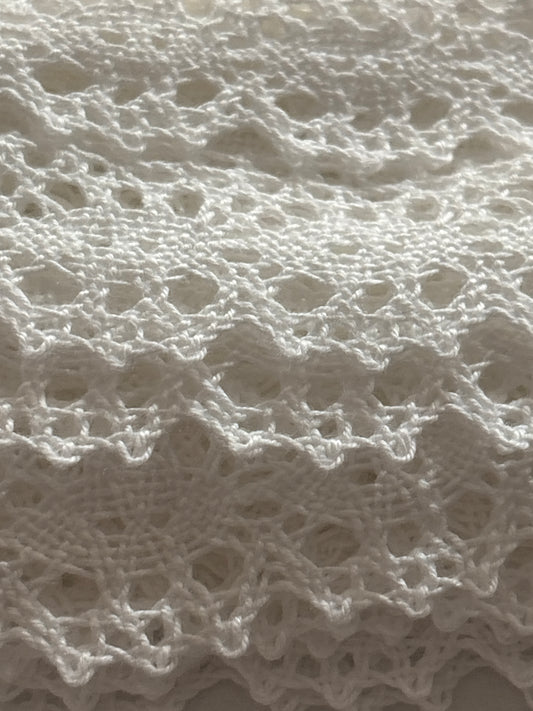 30mm Cluny Lace Trim (Price per 25cm)