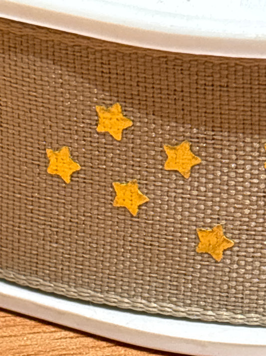 25mm Little Star Ribbon (Price per 25cm)