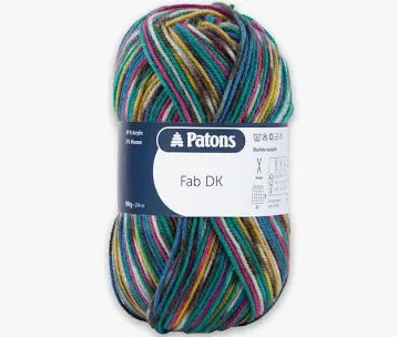 Patons Fab DK Yarn (Available in 13 Colours)