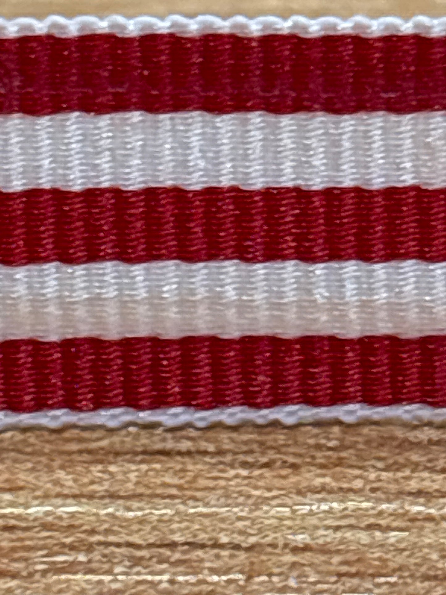 10mm Striped Grosgrain Ribbon (Price per 25cm)