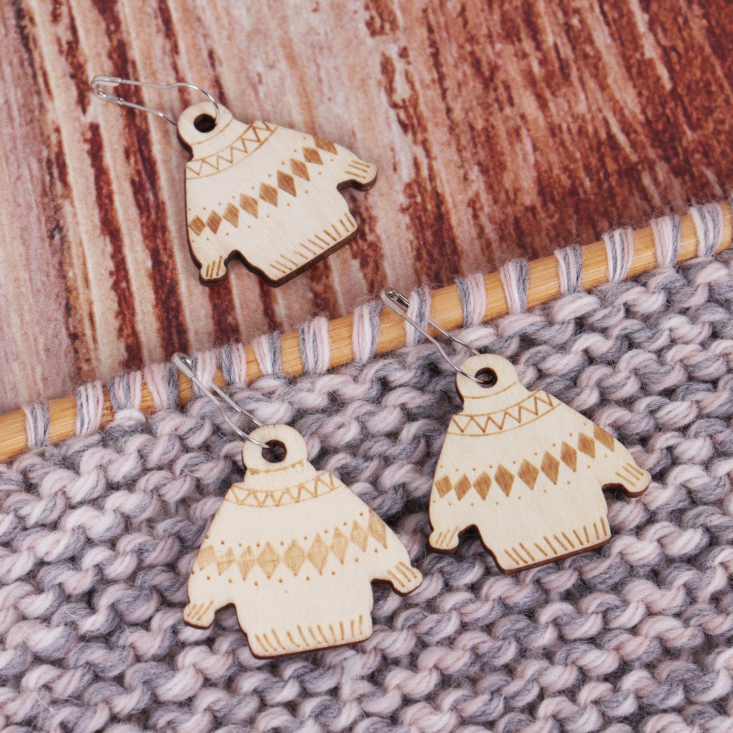Stitch Markers - Wooly Jumper