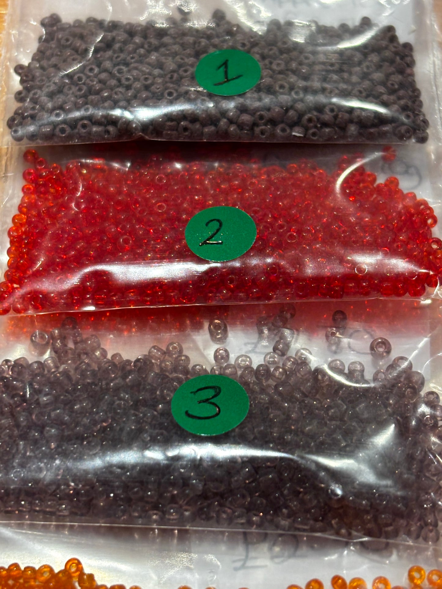Seed Beads - 10g Pack (15 Colours available)