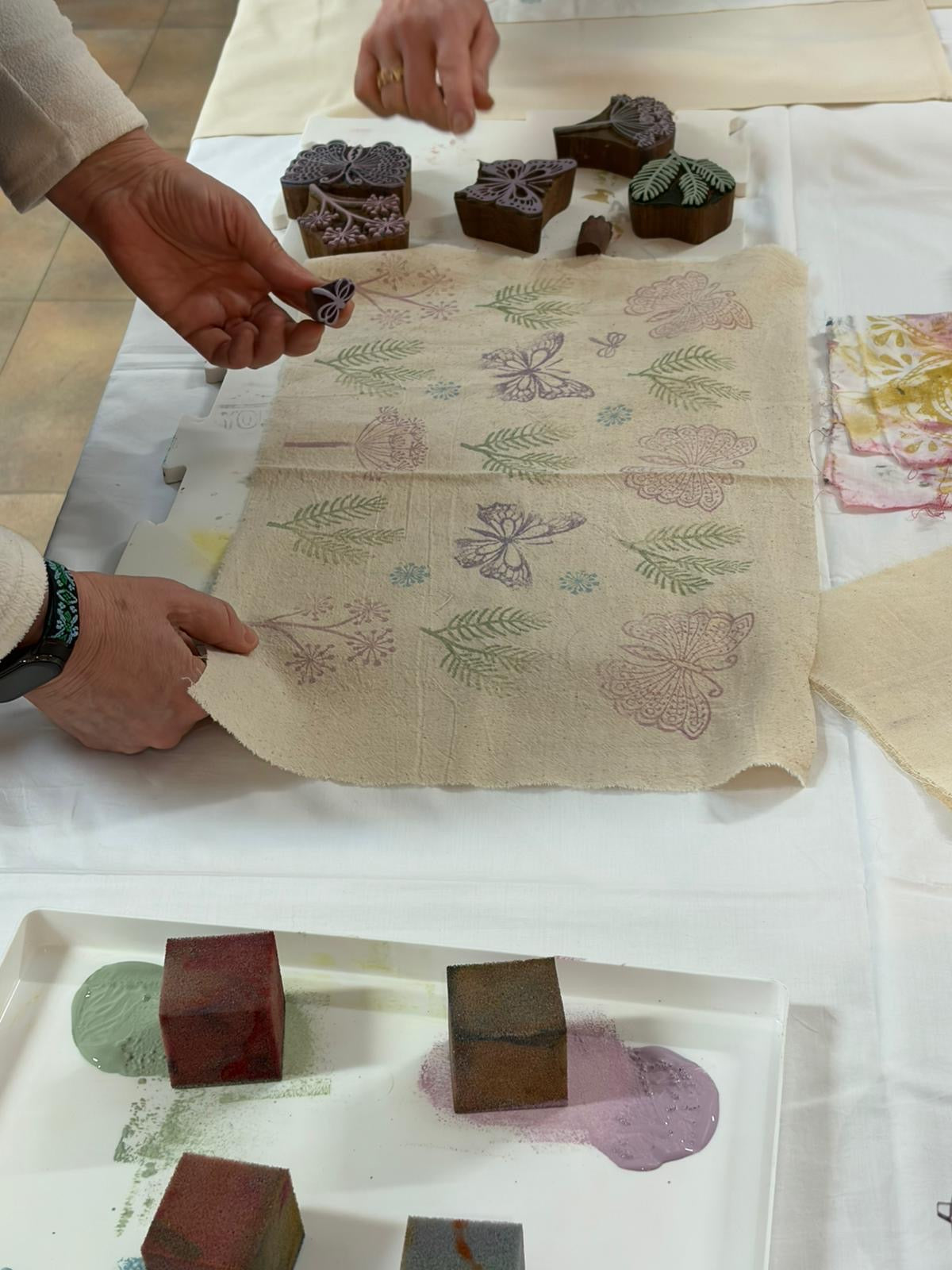 Indian Block Printing Workshop 12/03/2026 - 1.30 - 4pm