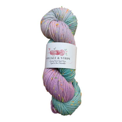 Speckle and Stripe Luxury Hand Dyed Merino Dk Neon Nep