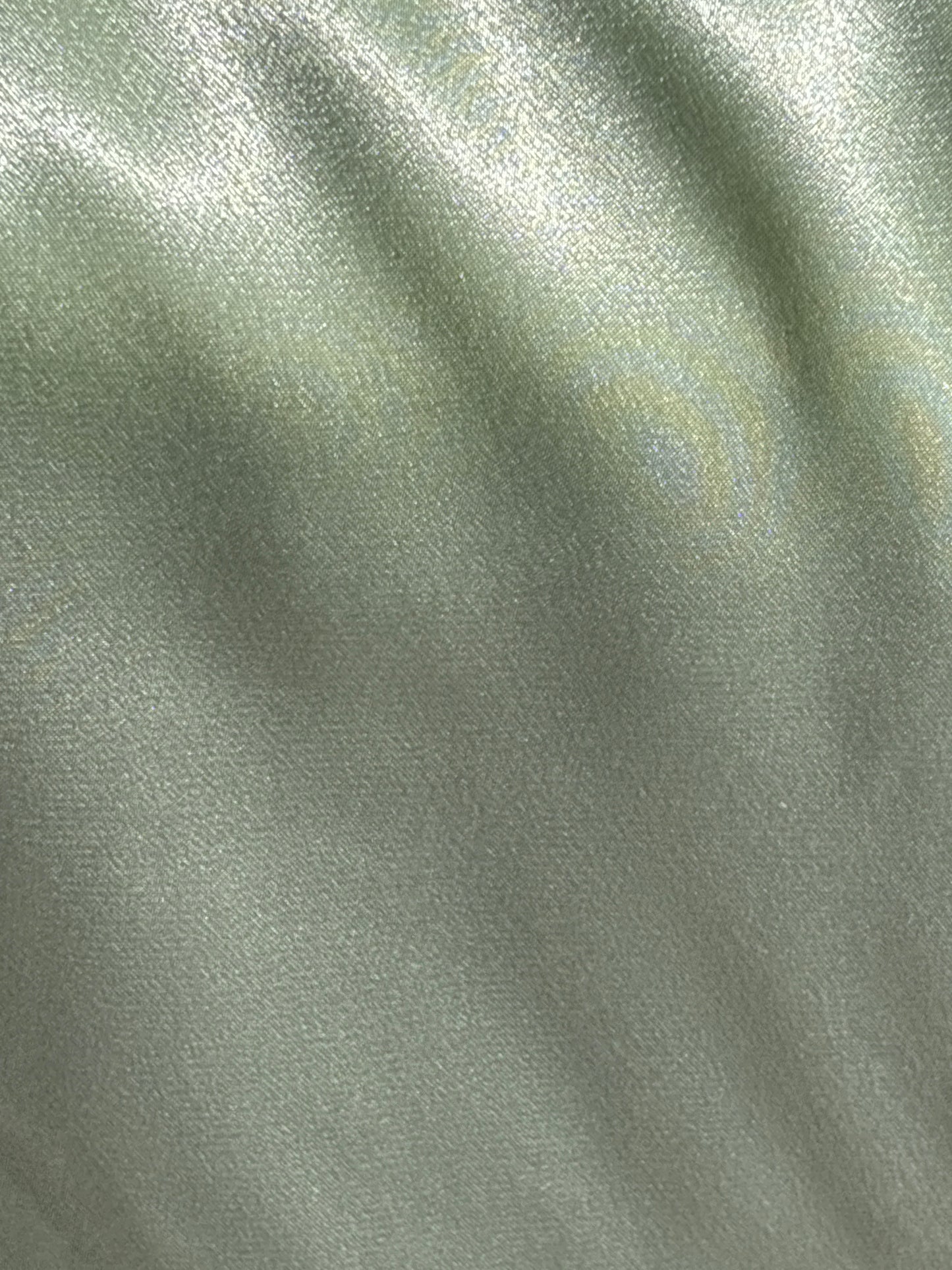 JB Pastel Green Satin Back Crepe (Price per 25cm)