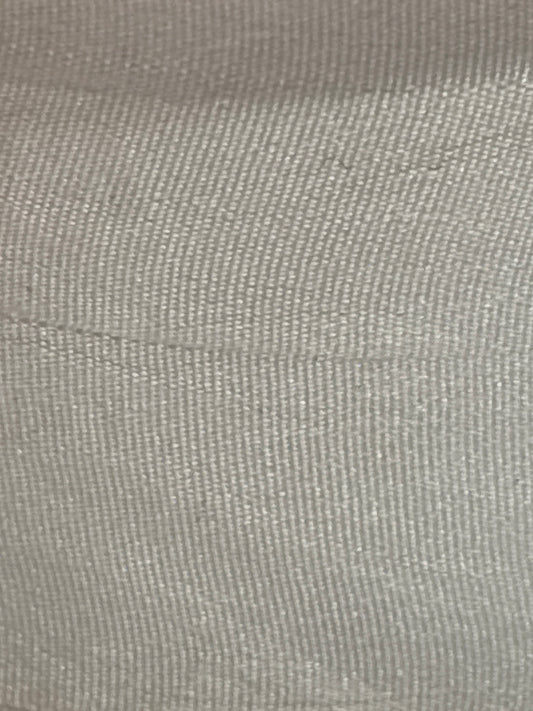 36mm 100% Silk Ribbon - N. White (Price per 25cm)