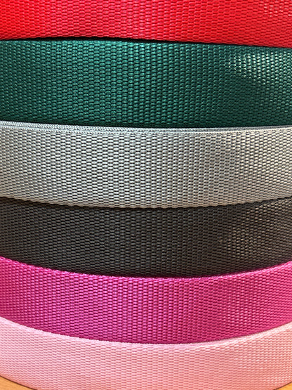 38mm Polypropylene Webbing - 11 Colours (Price per 25cm)
