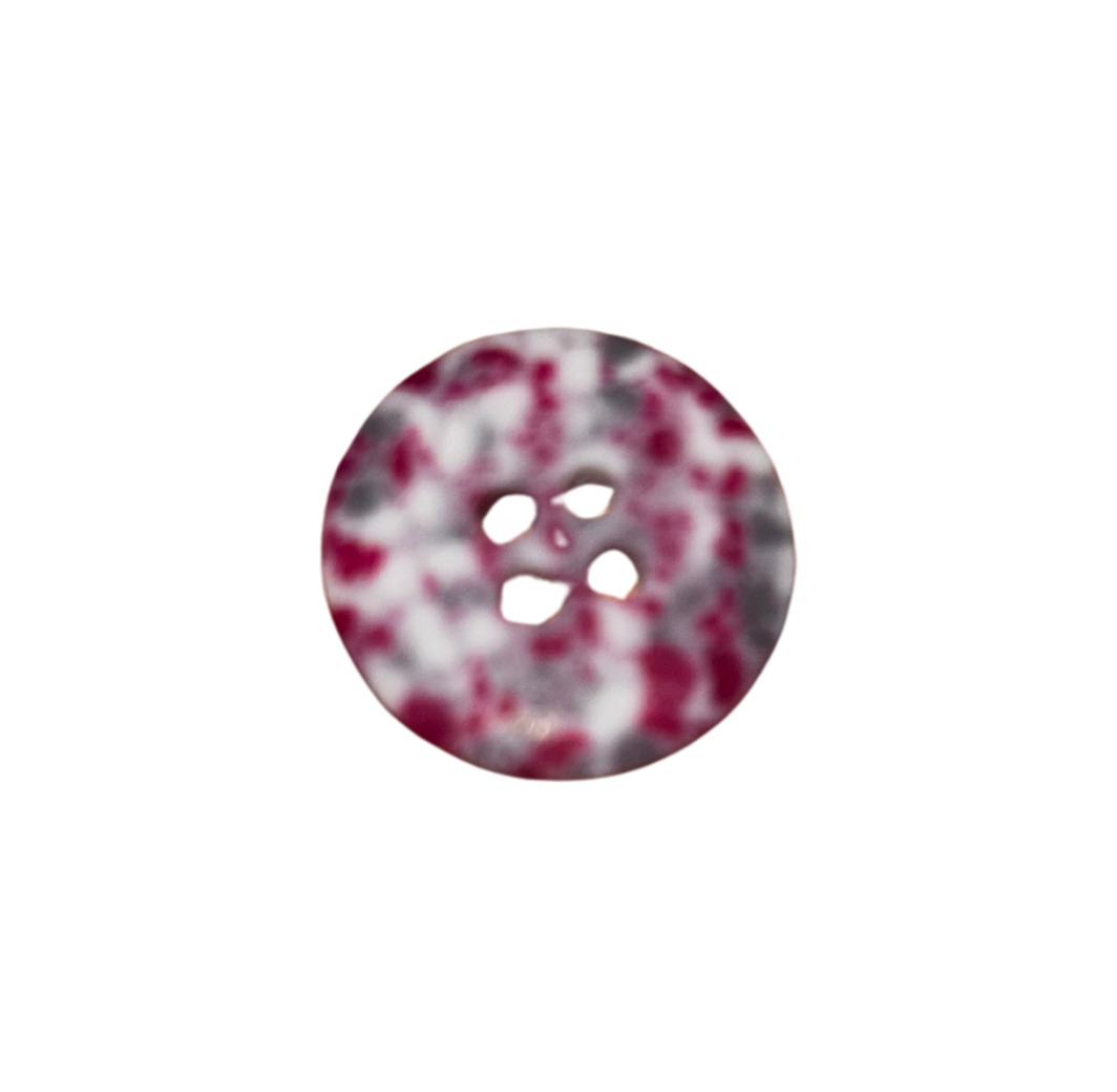 20mm Recycled Plastic 4 Hole Button (5 Colours)