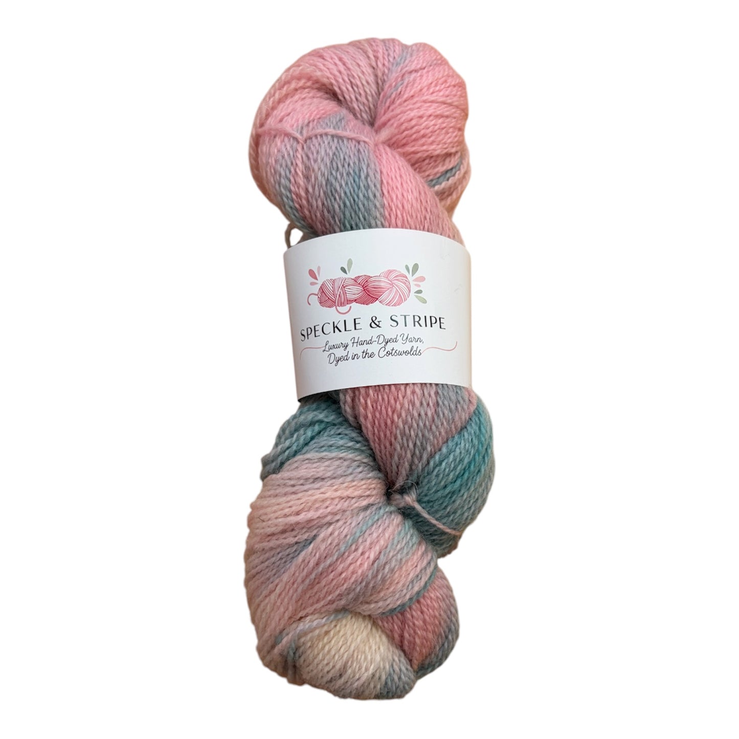 Speckle and Stripe Luxury Hand Dyed 4-Ply Shetland Wool