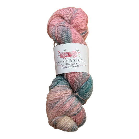 Speckle and Stripe Luxury Hand Dyed 4-Ply Shetland Wool