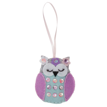Trimits Felt Decoration Kit - Spring Owl