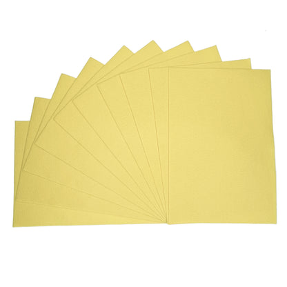 1.2mm A4 Polyester Felt Sheets  (Various colours)