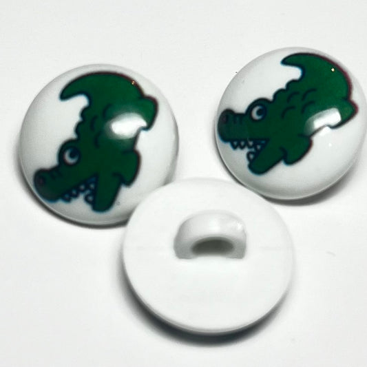 15mm Crocodile button (B143)