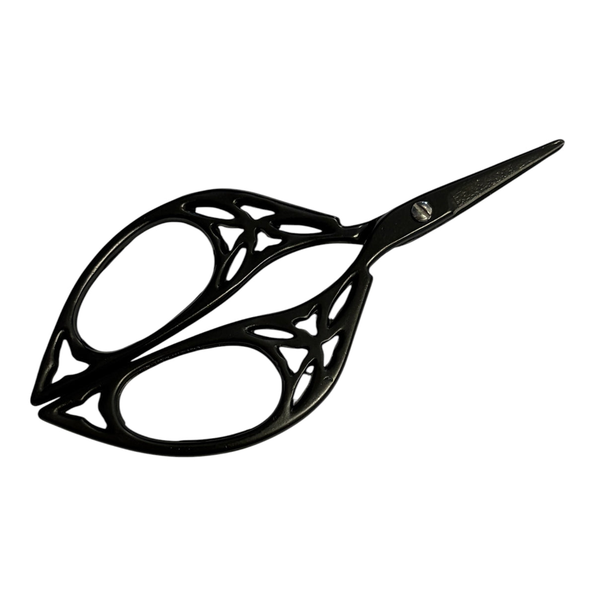 Black Vintage Look Embroidery Scissors