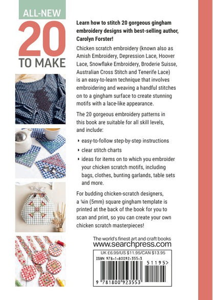 20 To Make Chicken Scratch Embroidery