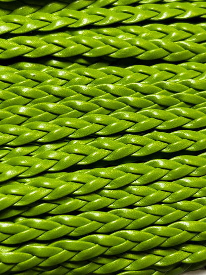 5mm PVC Plait Braid - 10 Colours Available (Price Per 25cm)