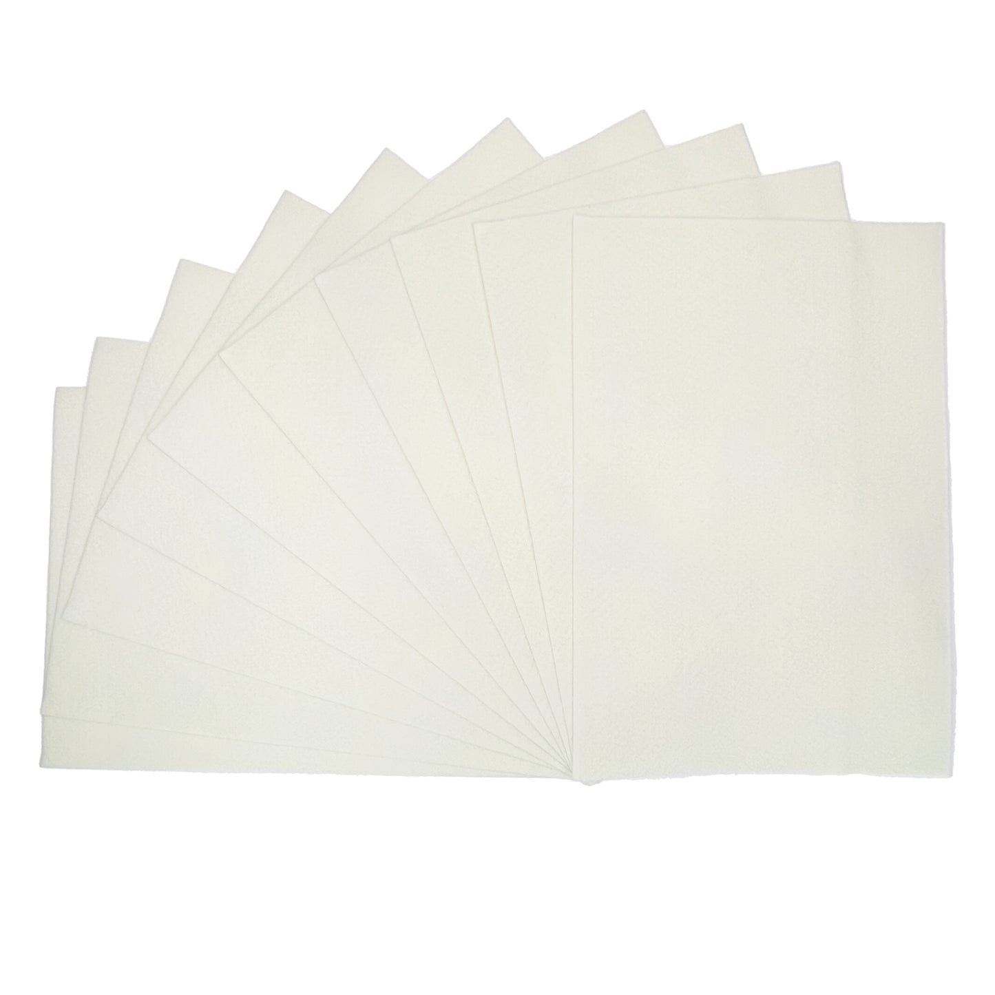 1.2mm A4 Polyester Felt Sheets  (Various colours)