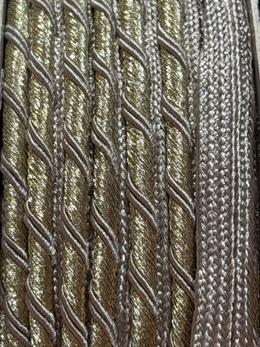 12mm Metallic Twist Insertion Piping (Price per 25cm)