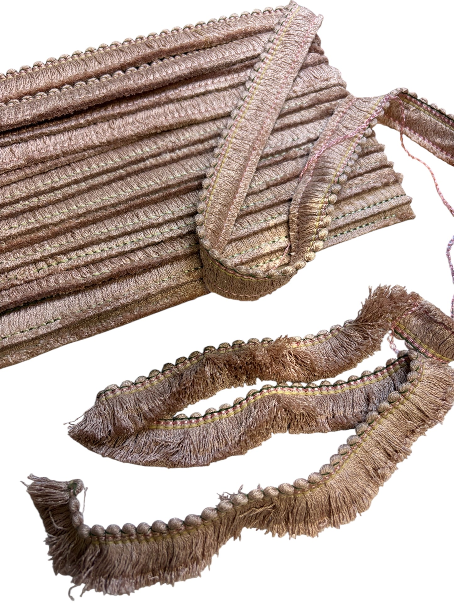 1” Lille Ruche/ Brush Fringe Trim - Various Colours (Price per 25cm)