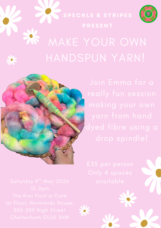Yarn Making Workshop 09/05/2026 12-2pm